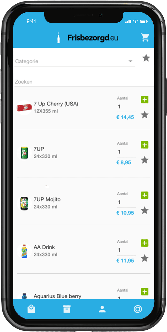 frisbezorg app
