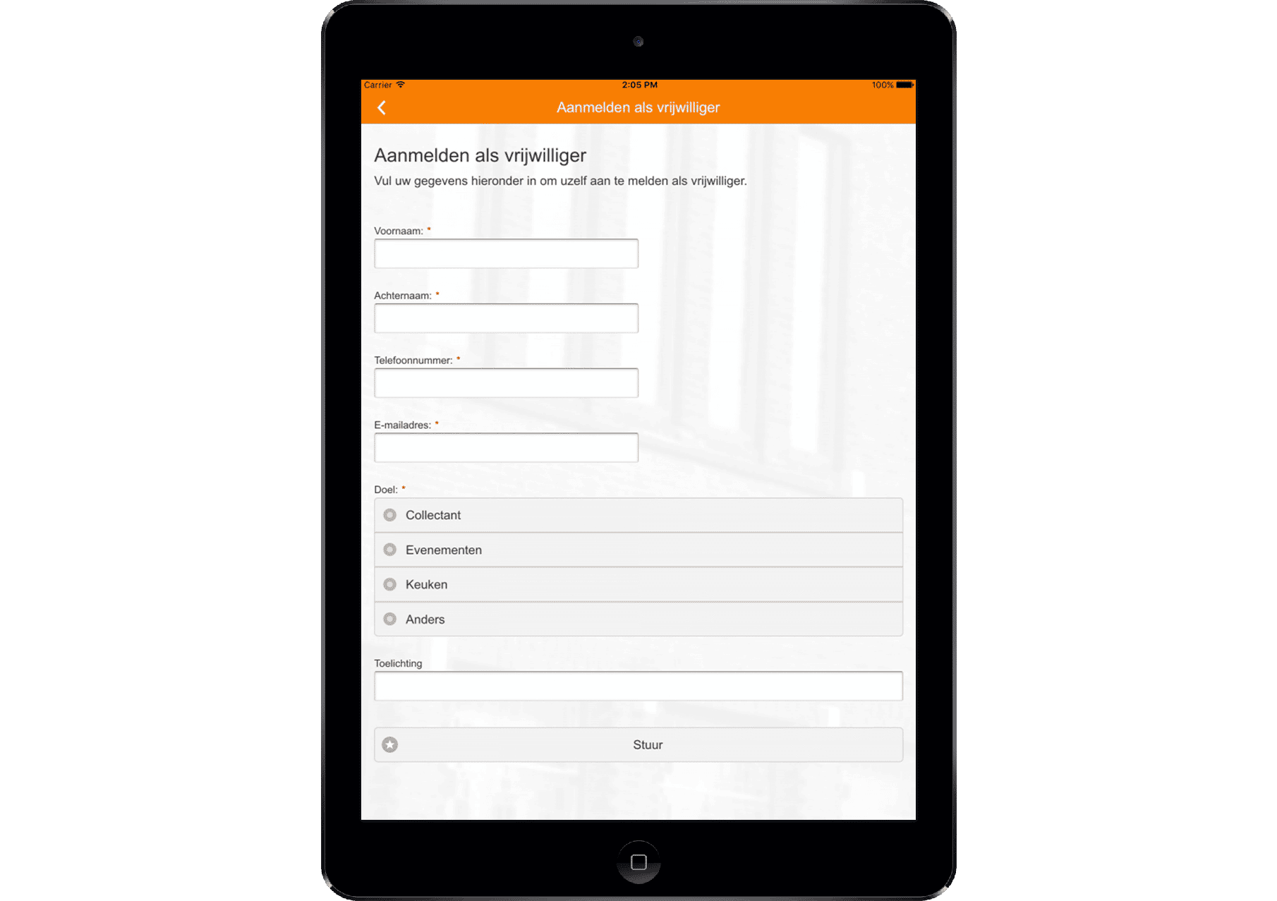 tablet-kerk app