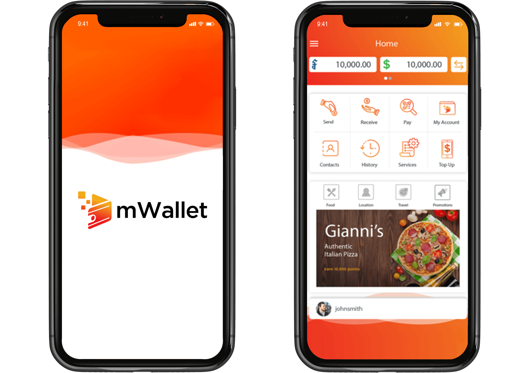 mwallet app by proximaxx