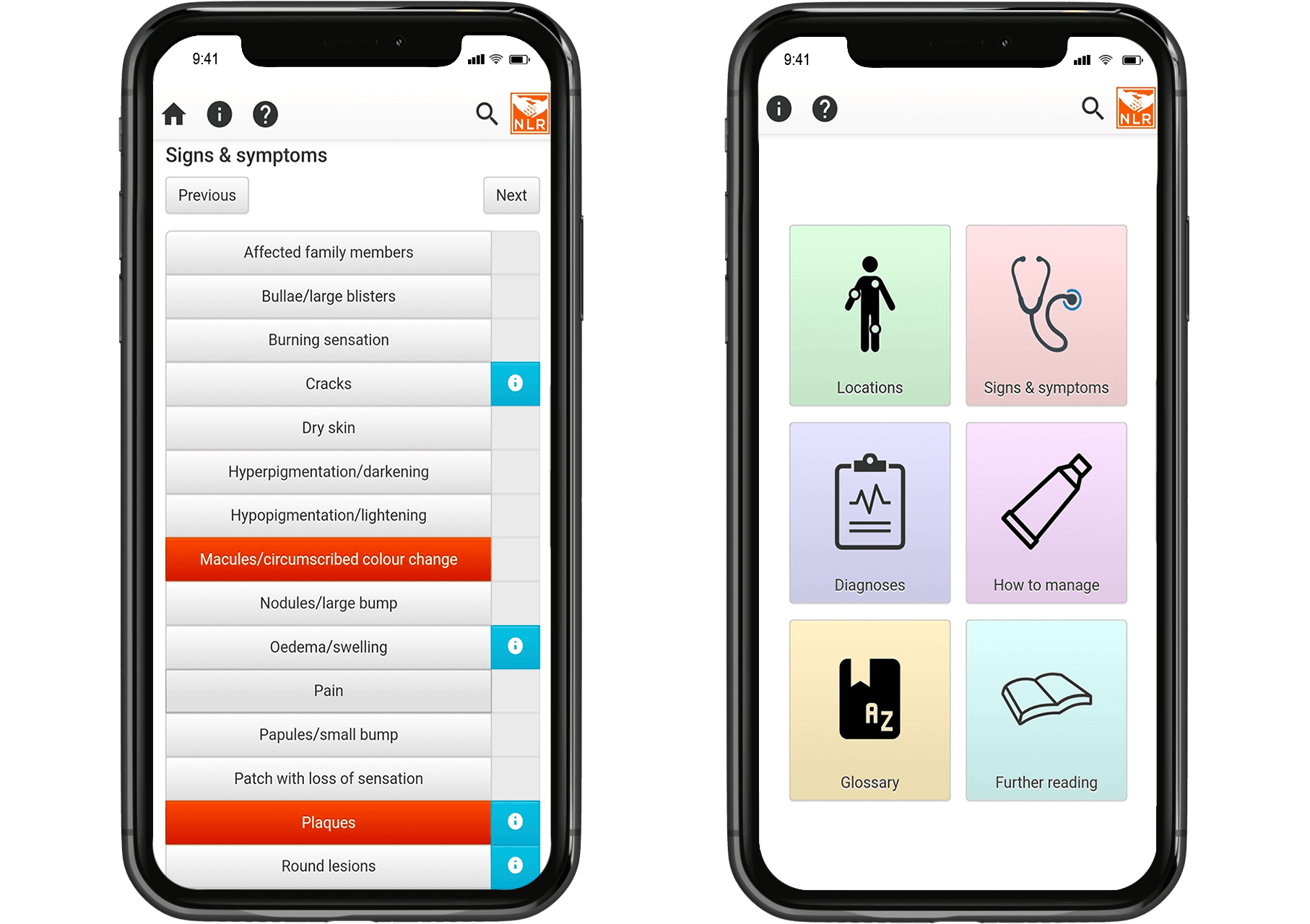 skin app voor de huid