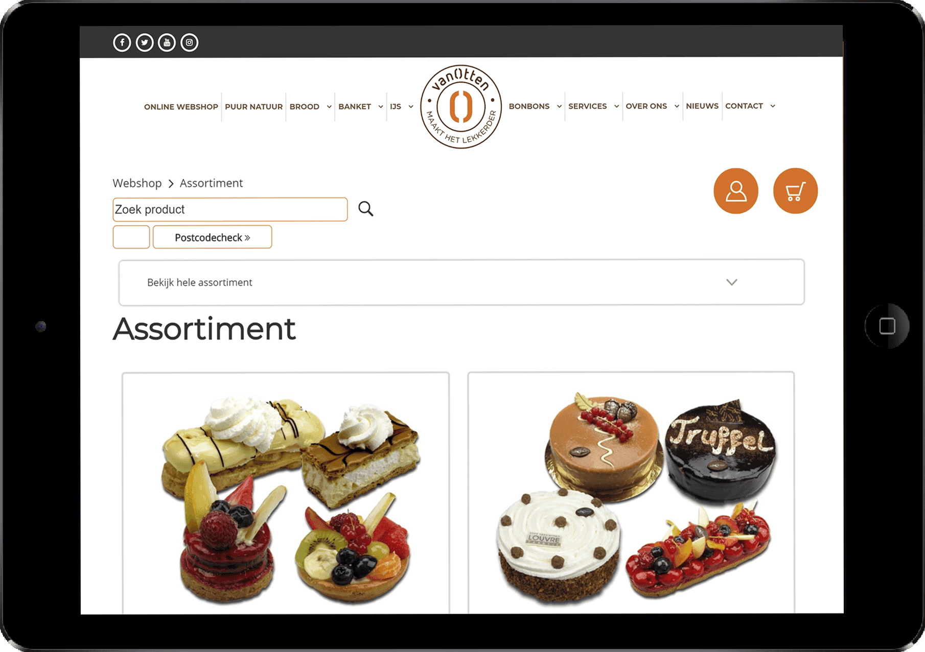 van otten online bakker